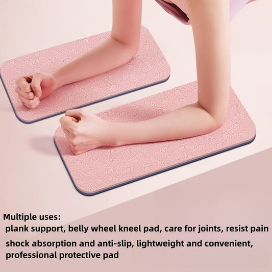 Portable Non-slip Yoga Knee Pad TPE Fitness Mat