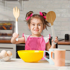 Kids' Play Kitchen Apron Baking Kit for Hand Eye Coordination
