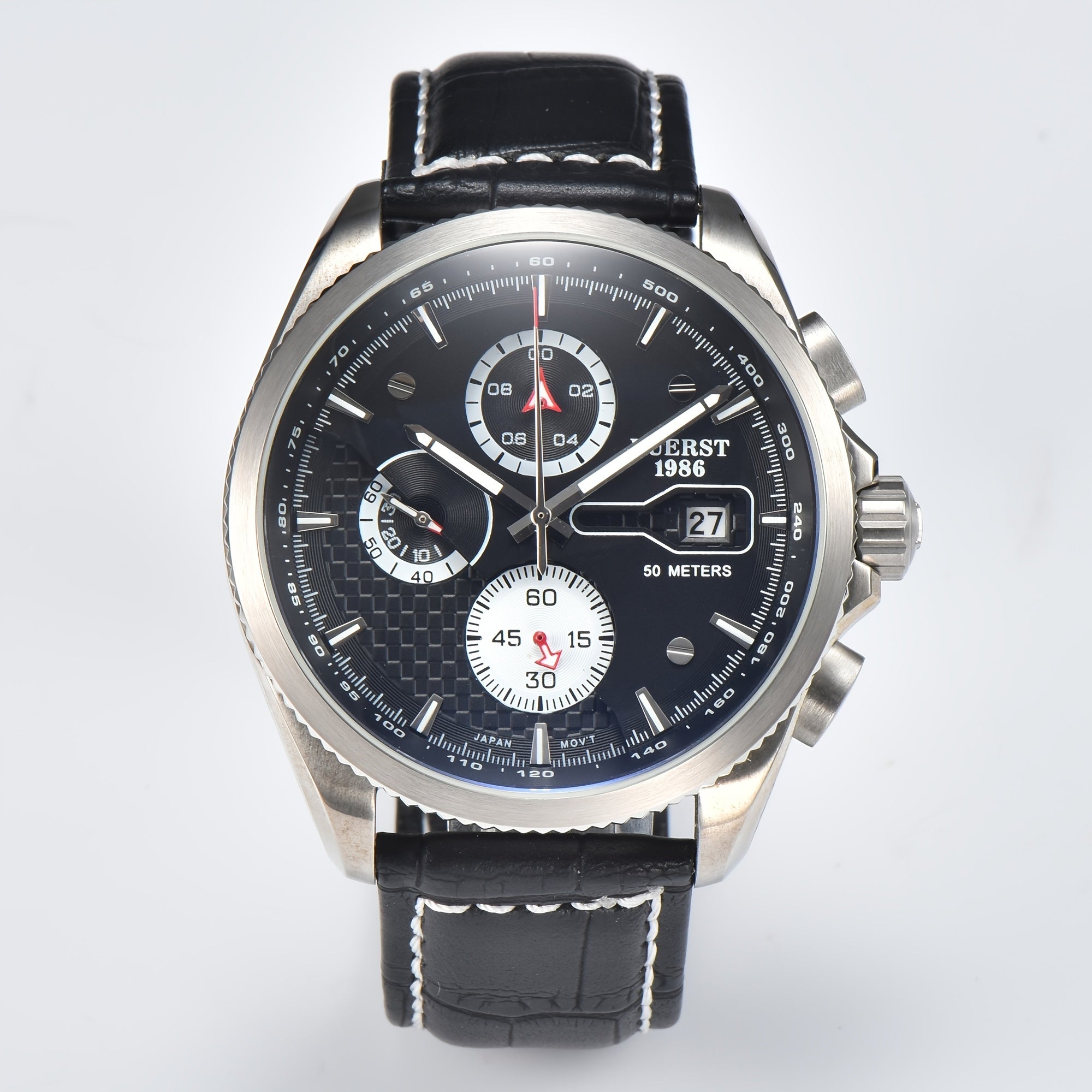 KUERST Waterproof Quartz Watch with Night Light