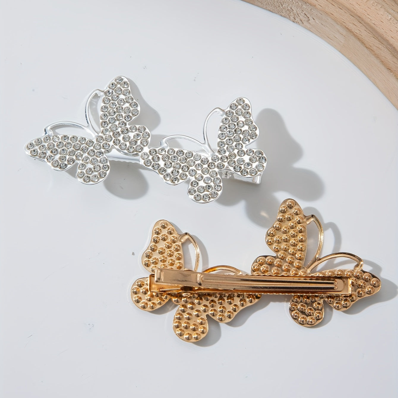 Alloy Rhinestone Hair Clip for Women Girls Wedding Hair Clip