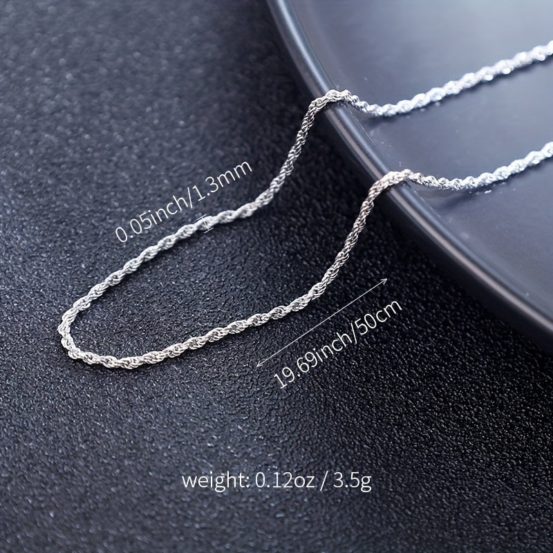 S925 Men's Hip Hop Sterling Silver Necklace Chain Variety