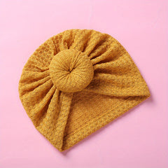 Baby Knot Turban Stretchy Head Wrap Soft Beanie Hat