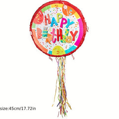 Birthday Party Pinata Fun Celebration Round Pinata Props