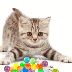 20pcs 19mm Rubber Bouncy Balls for Kids Sports Games Toy Balls