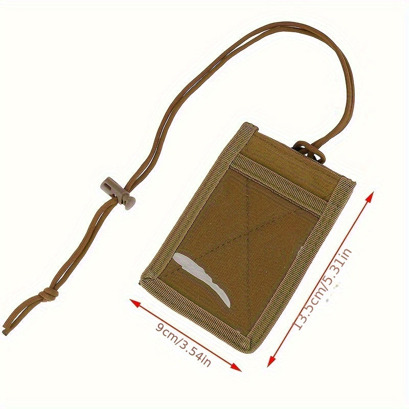 Multifunctional Card Cover with Retractable Lanyard