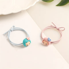Cartoon Girl Hair Tie Hair Rope High Elasticity No Damage To Hair For Girls