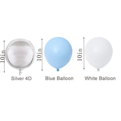 Macaron Balloon Chain Set 45 72 cm Room Decoration
