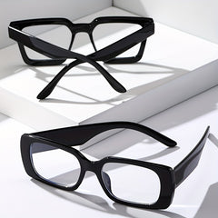 2 Pairs Square Frame Men's Anti Light Sunglasses