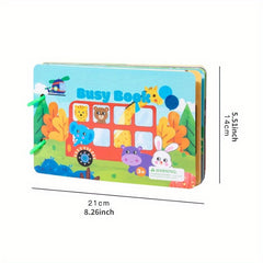 Preschool Reusable Sticker Books - Quiet & Busy Educational Toys