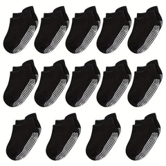 14 Packs Children's Anti-Slip Socks 0-5 Years Old