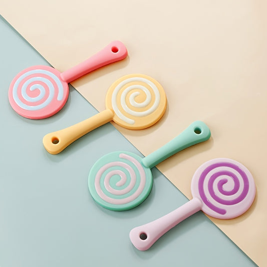 Baby Teether Lollipop Shape Silicone Toy With Storage Case