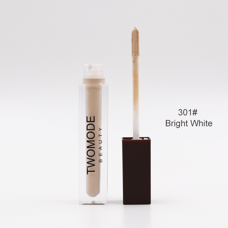 TWOMODE Liquid Concealer Waterproof Long Lasting Flawless Coverage Natural