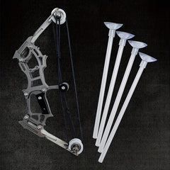 Stainless Steel Mini Bow Decompression Toy for Outdoor Activities