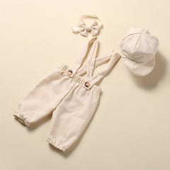 Newborn Photography Suit Baby Strap Pants Studio Props Set