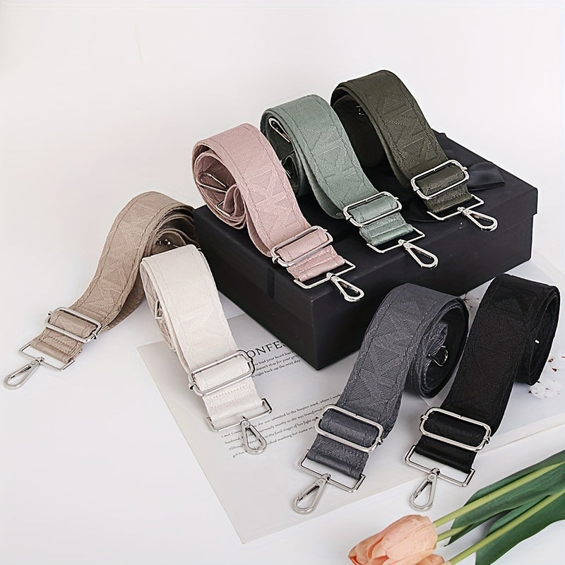 Solid Wide Bag Strap Adjustable Replacement Shoulder Bag Crossbody Strap