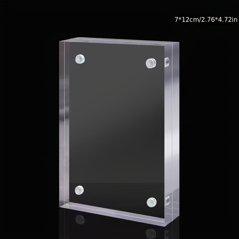 Acrylic Magnetic Double-sided Photo Frame 5.5mm Thick