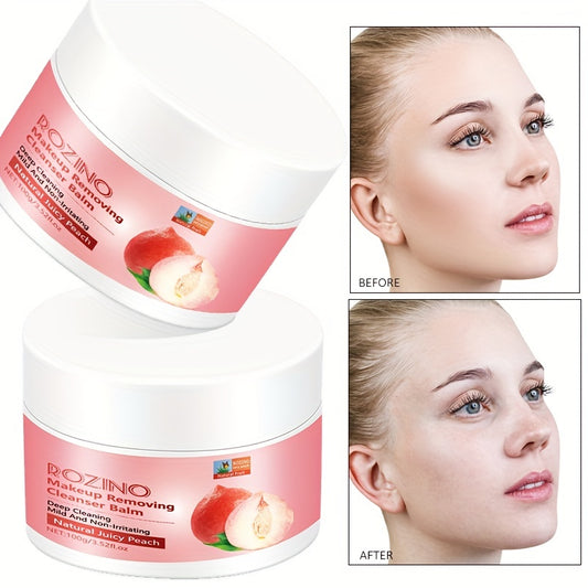 Peach Makeup Remover Cream with Natural Extract