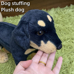 Realistic Plush Puppy Stuffed Animal Toy