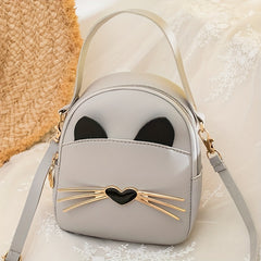 Cartoon Cat Backpack Coin Purse - Holiday Gift For Boys And Girls