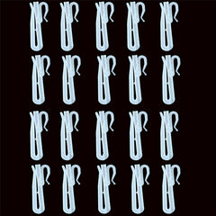 20pcs Plastic Curtain Hooks Adjustable Curtain Clip Hook