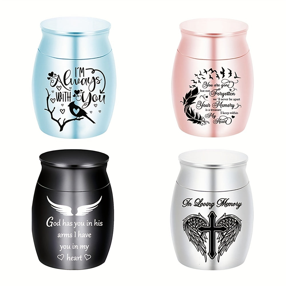 Stainless Steel Pet Urn for Dog or Cat Ashes