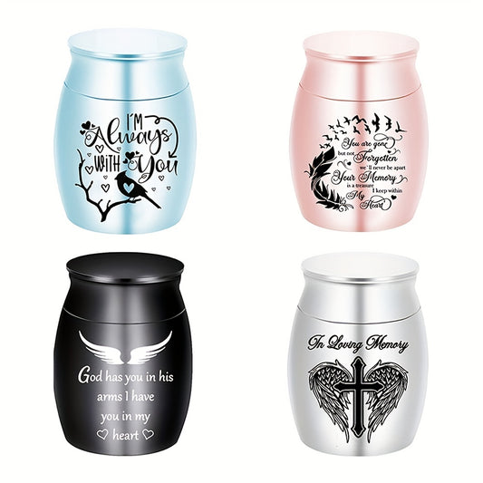 Stainless Steel Pet Urn for Dog or Cat Ashes