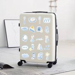 61pcs Fresh Creative Series Stickers DIY Waterproof Stickers
