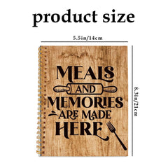 Vintage Wood Grain Notebook with Bible Verses 13 97x21 08cm Writing Journal