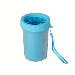 Portable Dog Paw Cleaner with Lanyard Silicone Pet Cleaning Brush