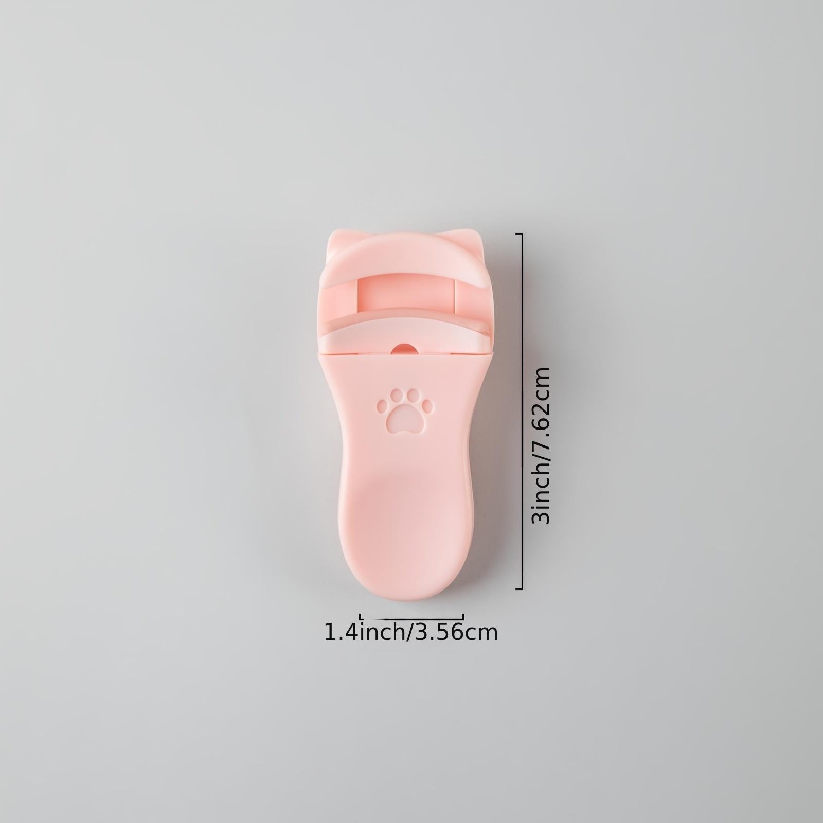 Wide Angle Eyelash Curler Paw Pattern Durable Lash Curler Portable Beauty Tool