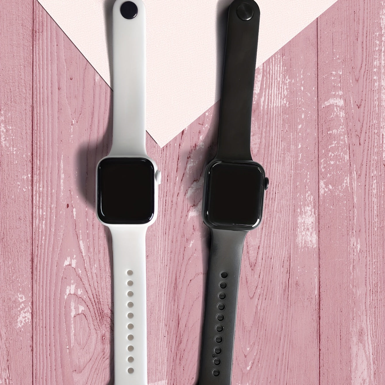 2pcs Girls Teens Pedometer LED Sports Watch