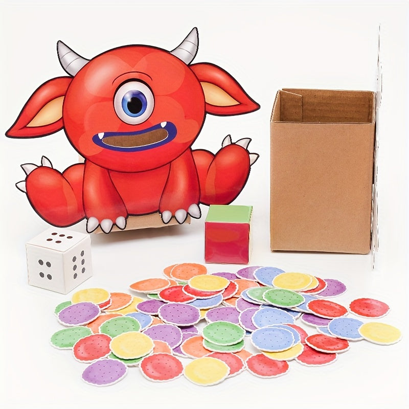 Qixi Monster Cookie Math Toy for Kids