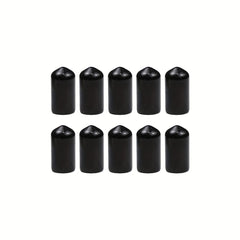 10pcs Billiard Cue Tip Cap Rubber Pool Tip Cover