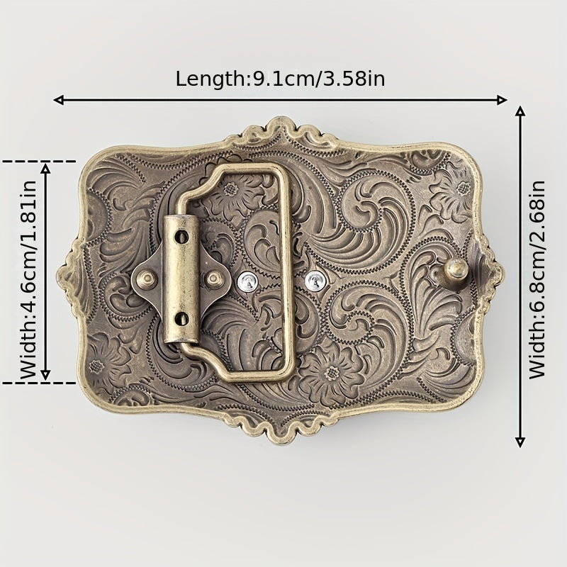 Western Bull Head Belt Buckle For Women & Men