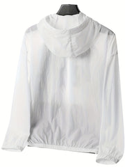 Men's Breathable Sunscreen Windbreaker Jacket