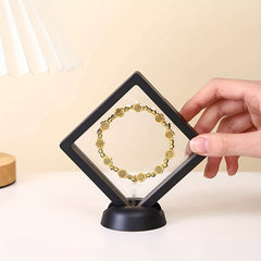 3D Floating Frame Display Holder Stand for Coins and Jewelry