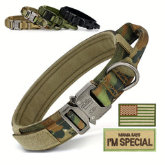 Taglory Strong Tactical Dog Collar with Handle
