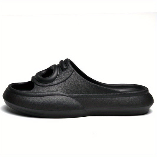 Men's Funny Slides Casual Non Slip Slippers Open Toe Shoes Indoor Outdoor