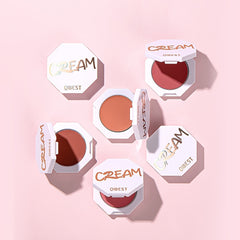 Natural Blush Cream Cheeks Blush Long Lasting Compact Blusher