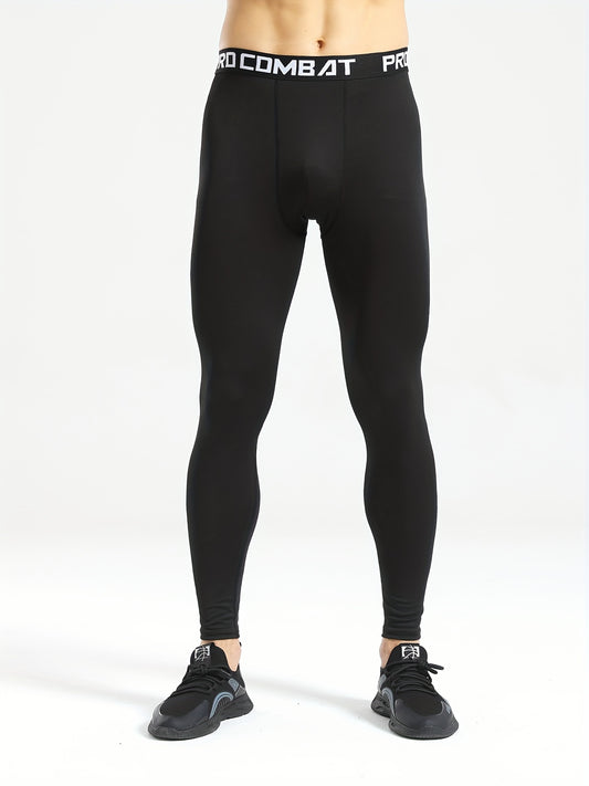 Men's Sports Tight Bottom Pants Autumn Winter Outdoor Running Training Quick Dry