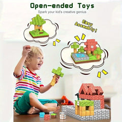 Building Blocks Toy Set DIY 3D Puzzle & Creative Home Decoration