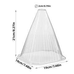 10pcs Plant Bell Cover Protects Plants From Birds 21x19x19cm