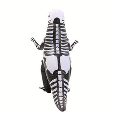 Skeleton Dragon Inflatable Costume Funny Party Cartoon Doll Performance Suit