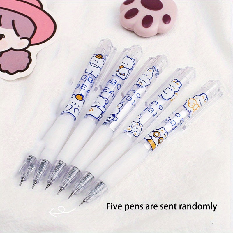 5pcs Random Journal Diary Paper Cutting Student Diy Hand