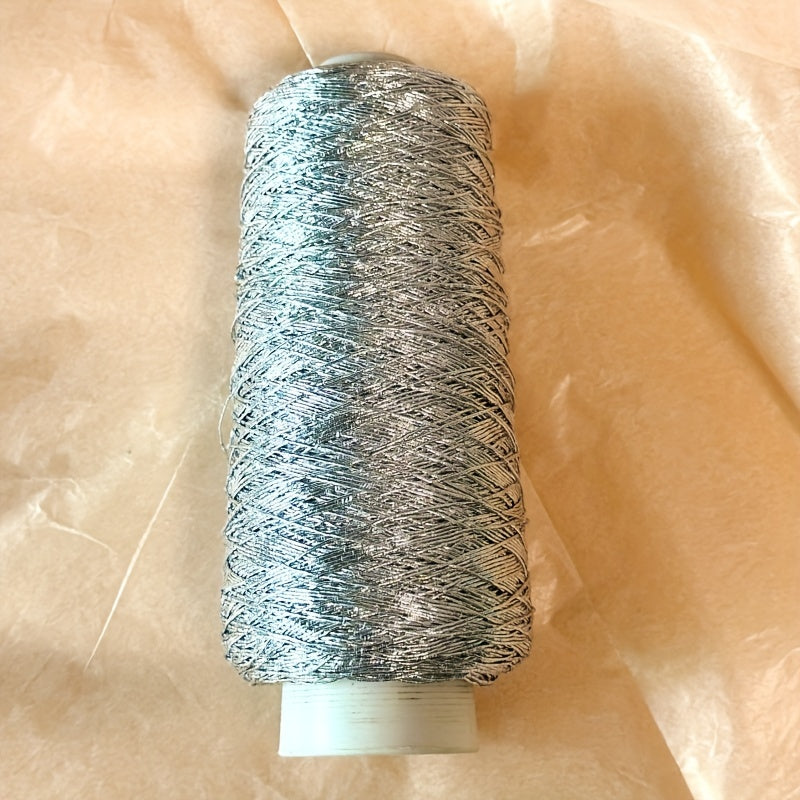 1pc Metallic Crochet Yarn 1MM Sparkling Thread for Handbag Purse Needlework