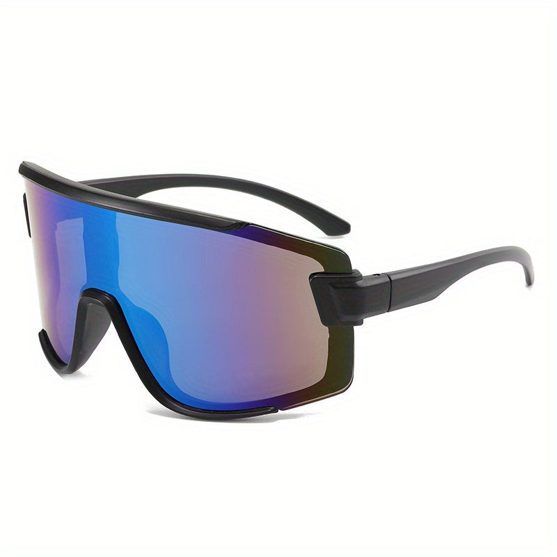 Colorful Large Frame Sports Sunglasses for Men