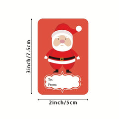 250pcs Festive Snowman Stickers for Christmas Decor