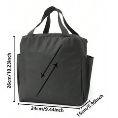 Airplane Insulated Lunch Bag Leakproof Aluminum Foil Lining