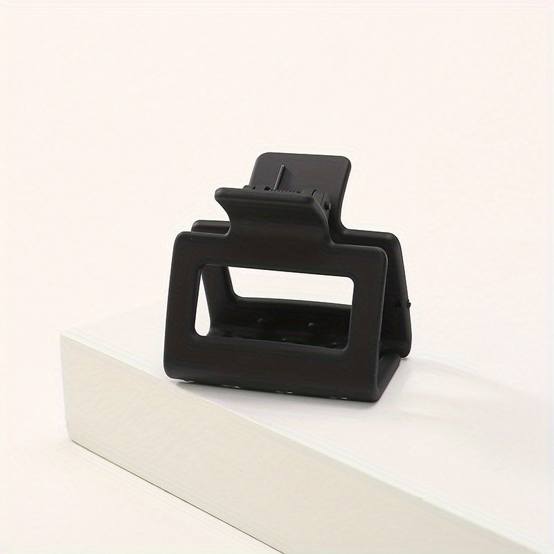 Matte Steel Hair Claw Ponytail Holder Hair Accessories