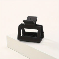 Matte Steel Hair Claw Ponytail Holder Hair Accessories